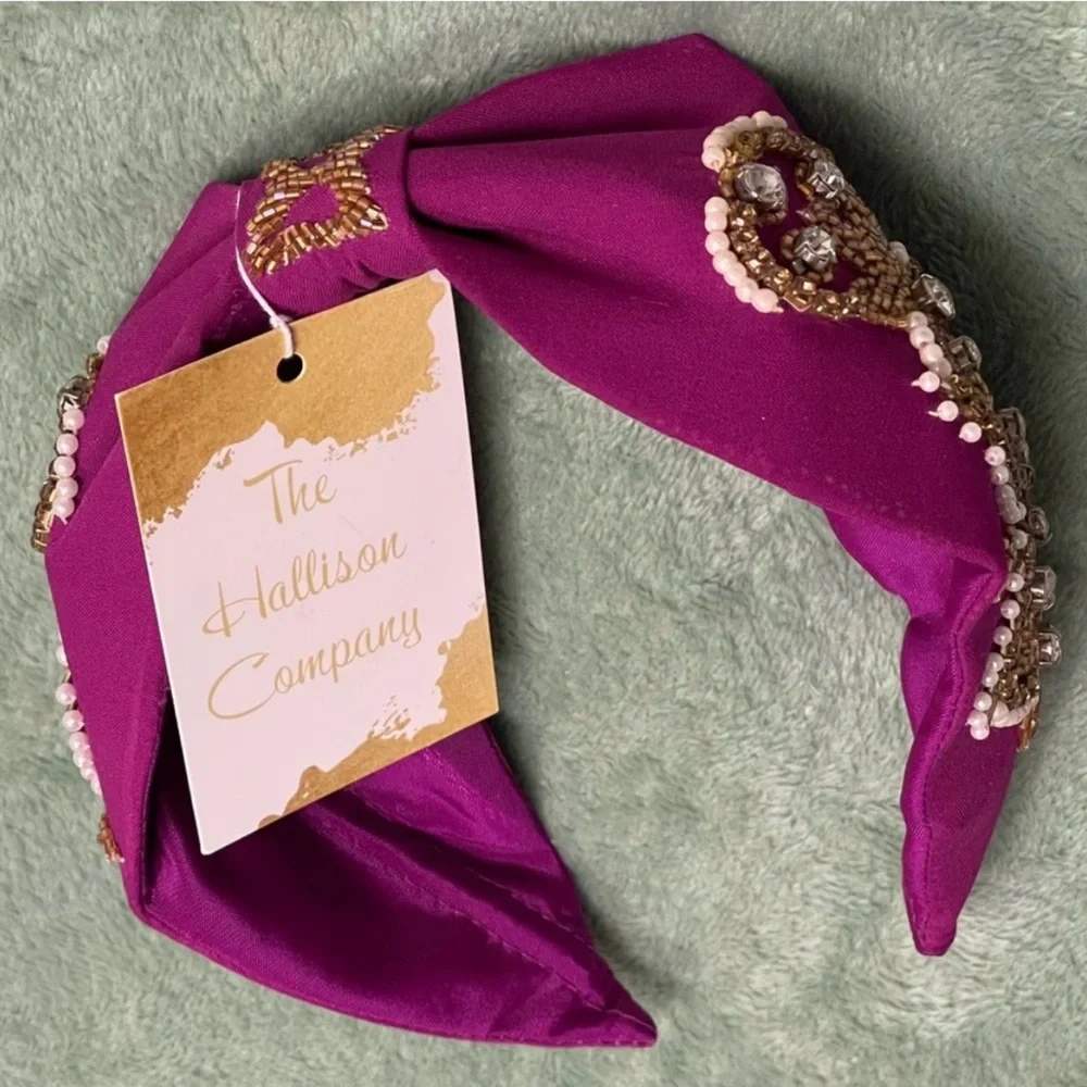 the hallison Company headband topknot